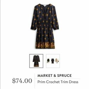 Market & Spruce Navy Dress